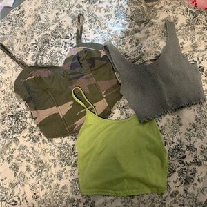 Green tops - 3 item bundle
